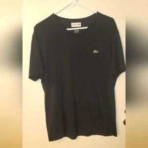 Lacoste Black Short Sleeve Shirt